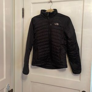 North Face black jacket ladies small